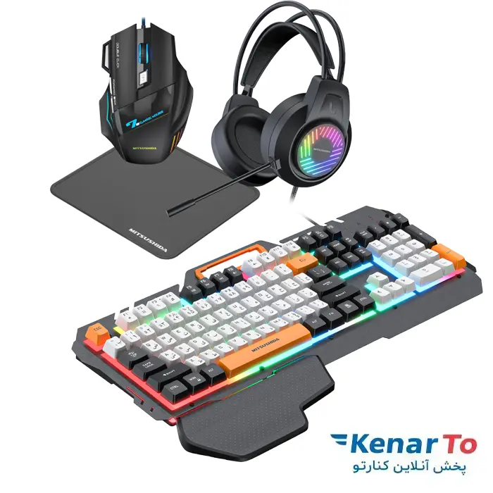 ست گیمینگ میتسوشیدا مدل KC-GK450OPRO
