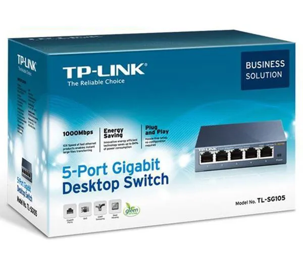 سوییچ گیگابیتی 5 پورت دسکتاپ تی پی-لینک مدل TL-SG105