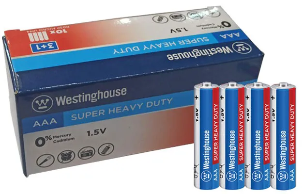 باتری نیم قلمی وستینگ هاوس مدل Super Heavy Duty بسته 40 عددی