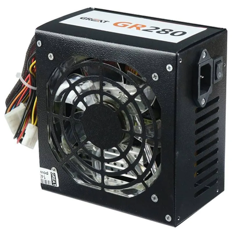 منبع تغذیه کامپیوتر گریت مدل GR280 280W