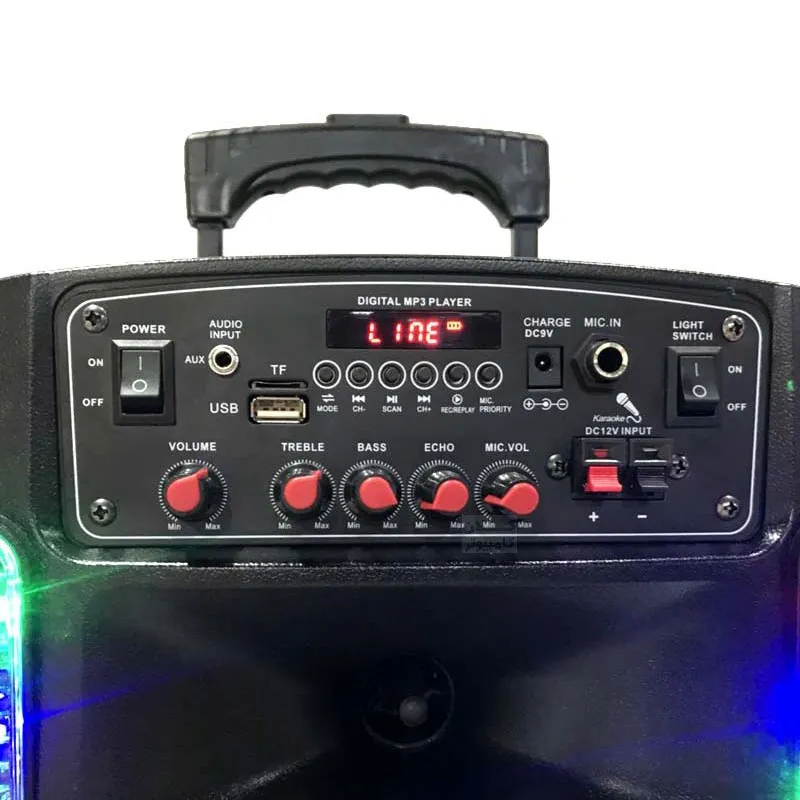 اسپیکر بلوتوثی قابل حمل Avcrowns مدل CH-8612
