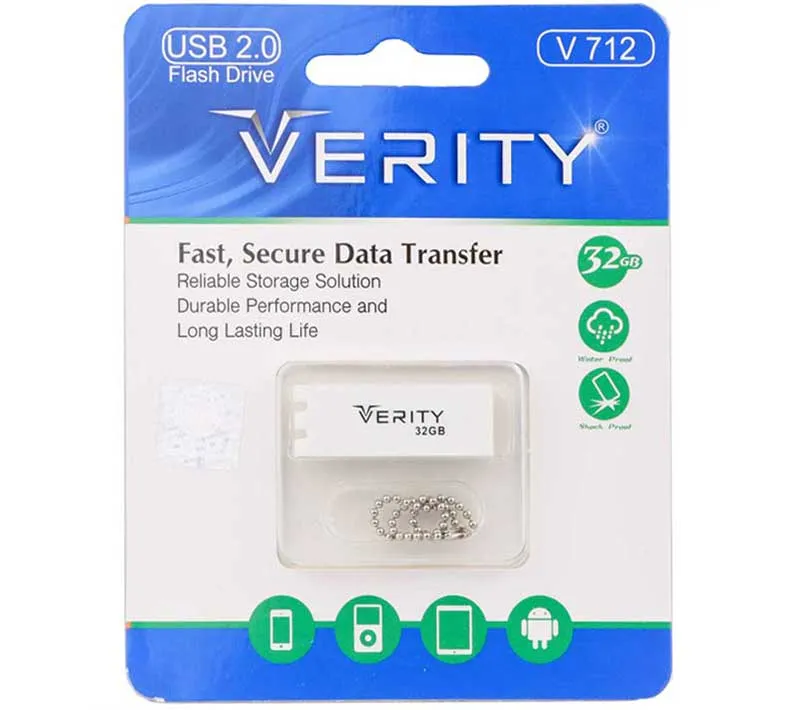 فلش مموری وریتی مدل V712 ظرفیت 32 گیگابایت