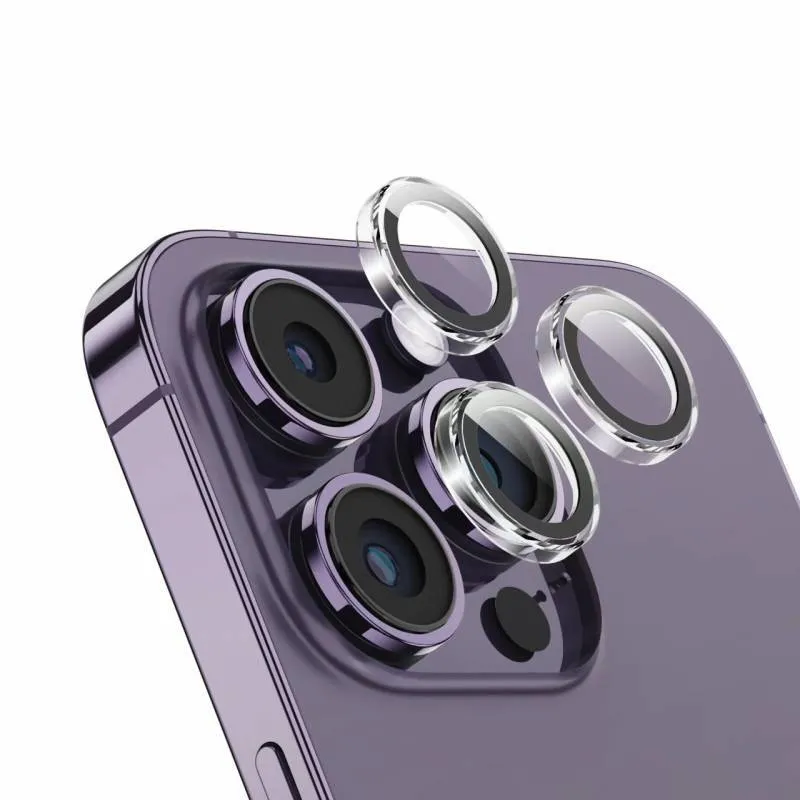 محافظ لنز دوربین گوشی موبایل گرین لاین مدل  Trio مناسب گوشی iPhone 14 Pro Max / Pro