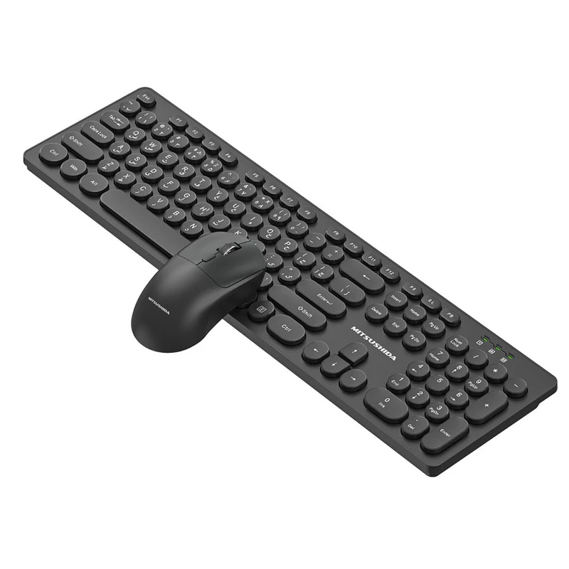 کیبورد و ماوس بی سیم میتسوشیدا مدل KC-AN500