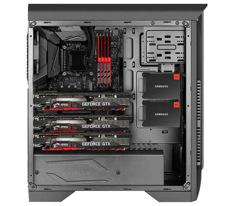 کیس کامپیوتر گرین مدل Magnum Evo