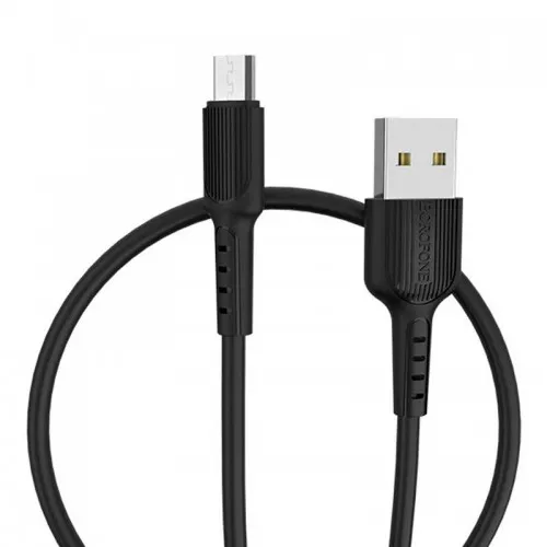 کابل تبدیل USB به microUSB بروفون مدل BX16 طول 1 متر