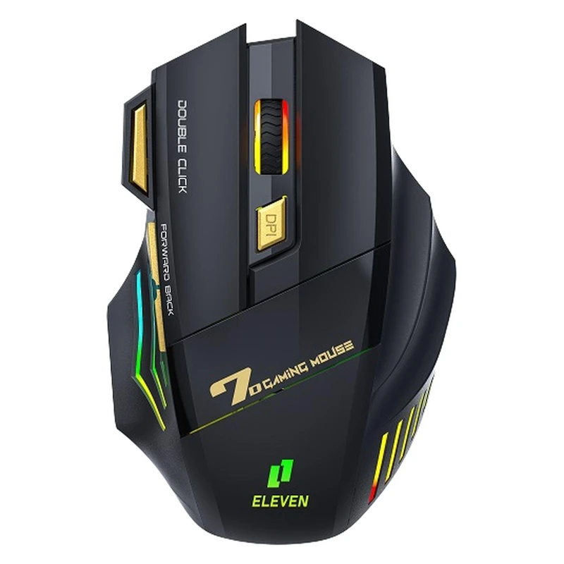 ماوس مخصوص بازی بی سیم بلوتوث شارژی ایلون مدل GM7B RGB