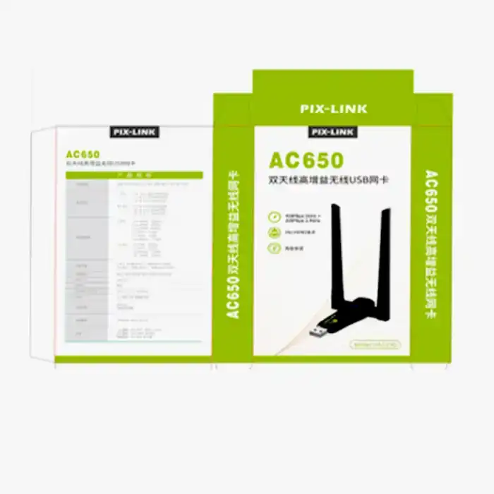 کارت شبکه USB پیکس لینک مدل AC650