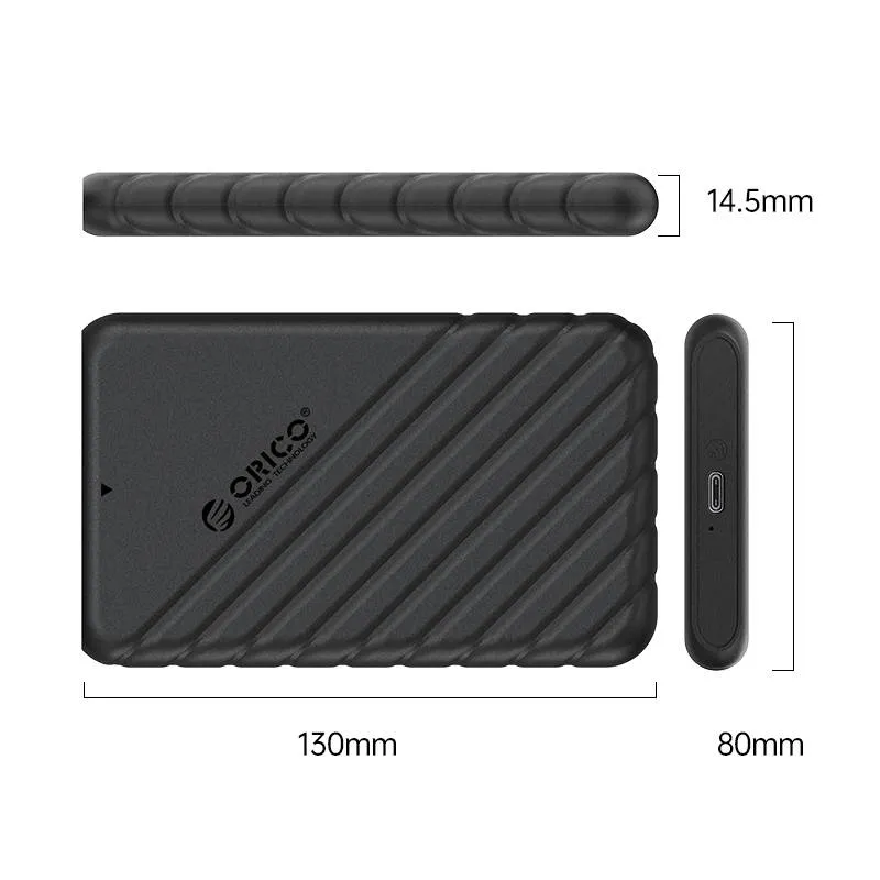 باکس هارد دیسک 2.5 اینچ USB3.1Type-C اوریکو مدل 25PW1C-C3