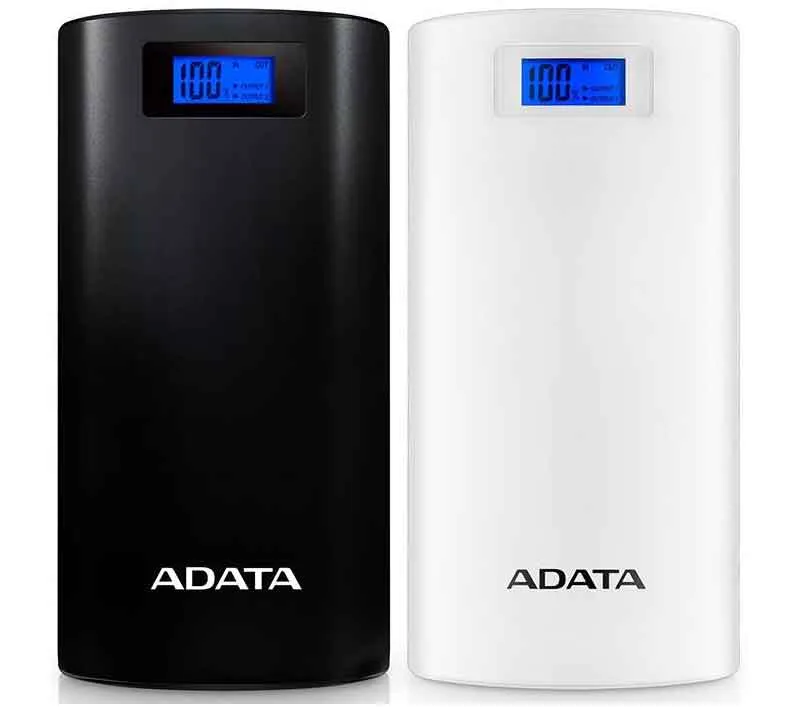 شارژر همراه ای دیتا مدل P20000D ظرفیت 20000 میلی آمپر ساعت