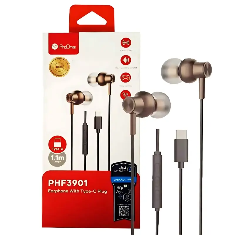 هندزفری پرووان مدل PHF3901 Type-c