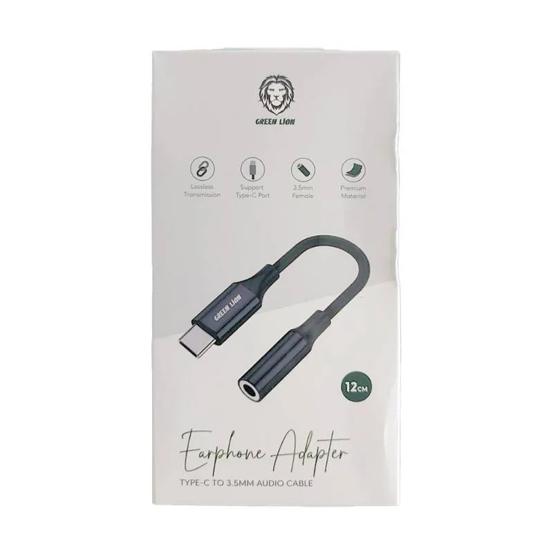 مبدل USB-C به جک 3.5 میلی‌متری گرین لاین مدل Jack-C