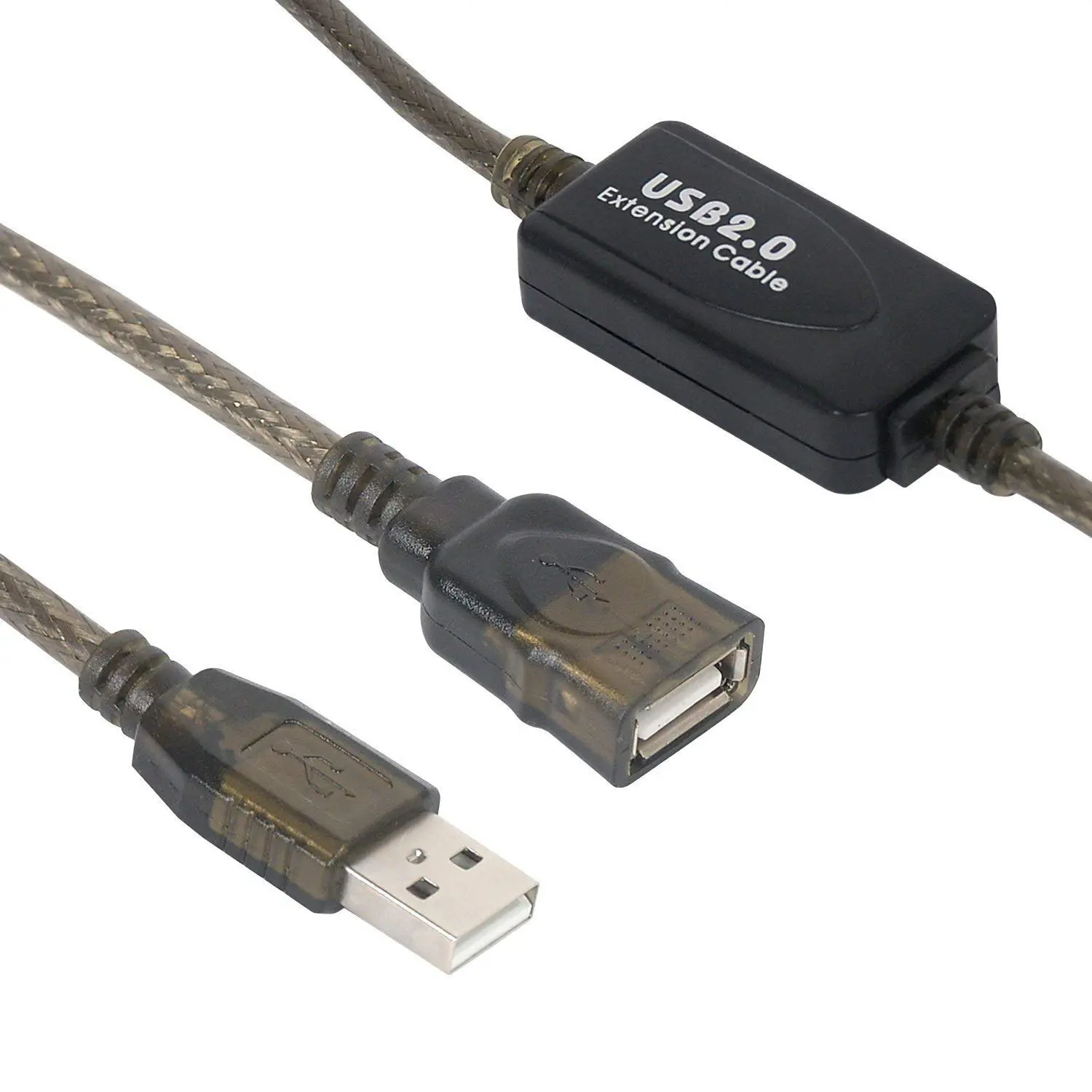 کابل افزایش طول USB 2.0 ایکس فورنت به طول 10 متر برددار