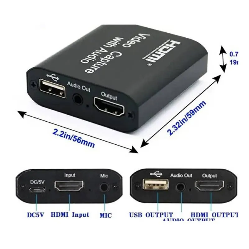 کارت کپچر HDMI کی نت مدل K-COHDCAP01