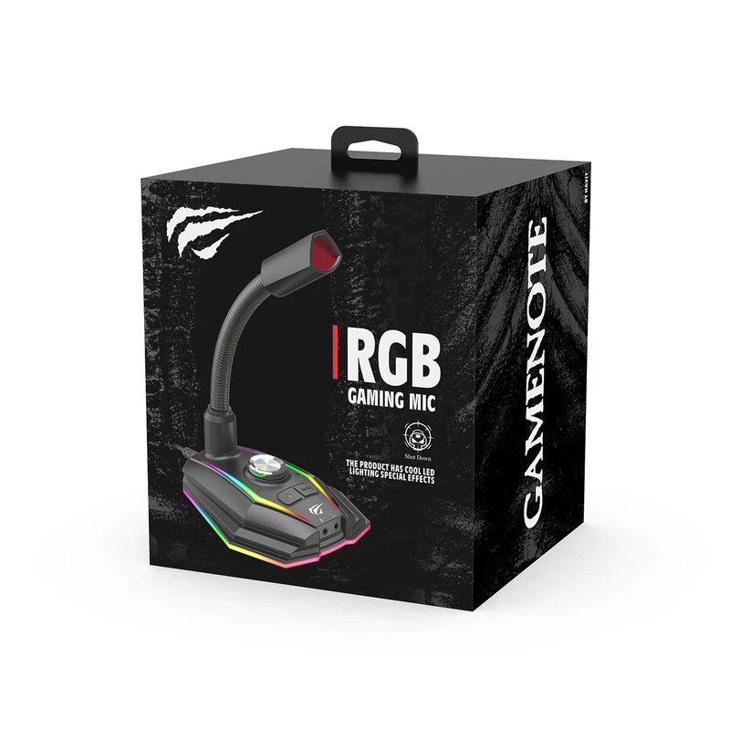 میکروفن رومیزی گیمینگ هویت مدل GK56B RGB