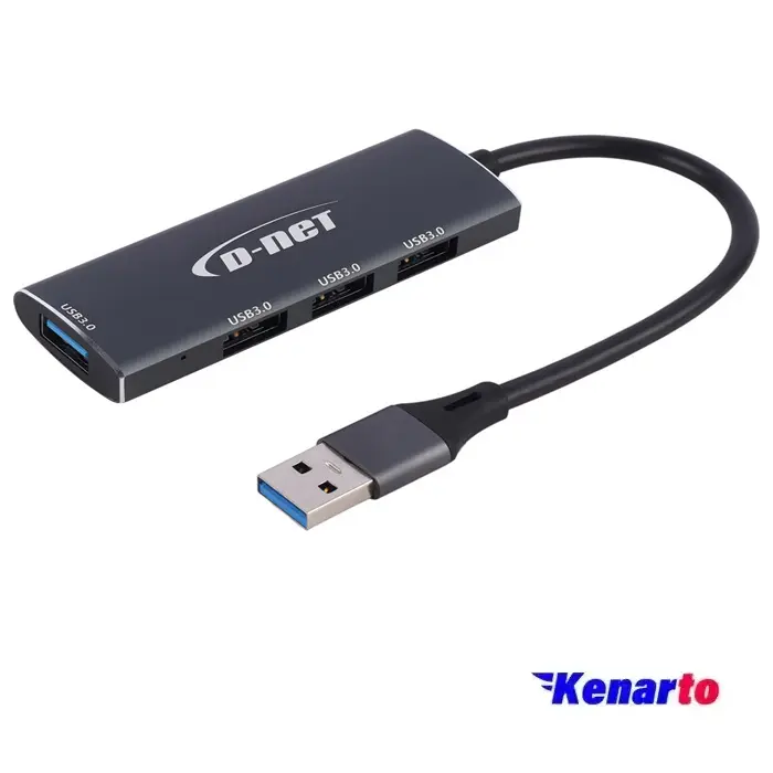 هاب 4 پورت USB 3.0 دی نت مدل DT-430