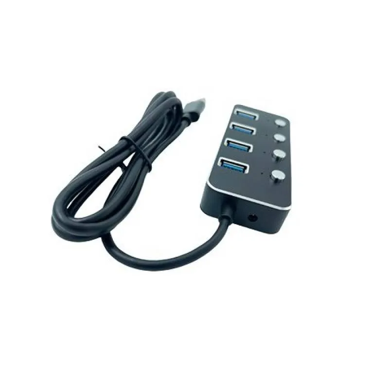 هاب 4 پورت USB.3 کلید دار کی نت مدل H5 K-HUAMH504