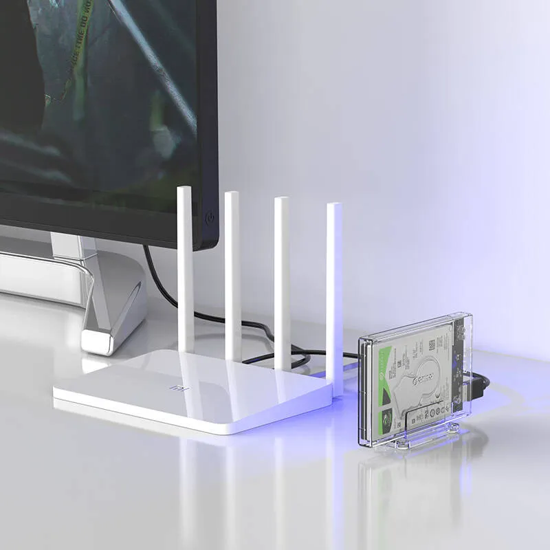 باکس هارد دیسک 2.5 اینچ USB 3.0 اوریکو مدل 2159U3-CR-BP همراه با استند