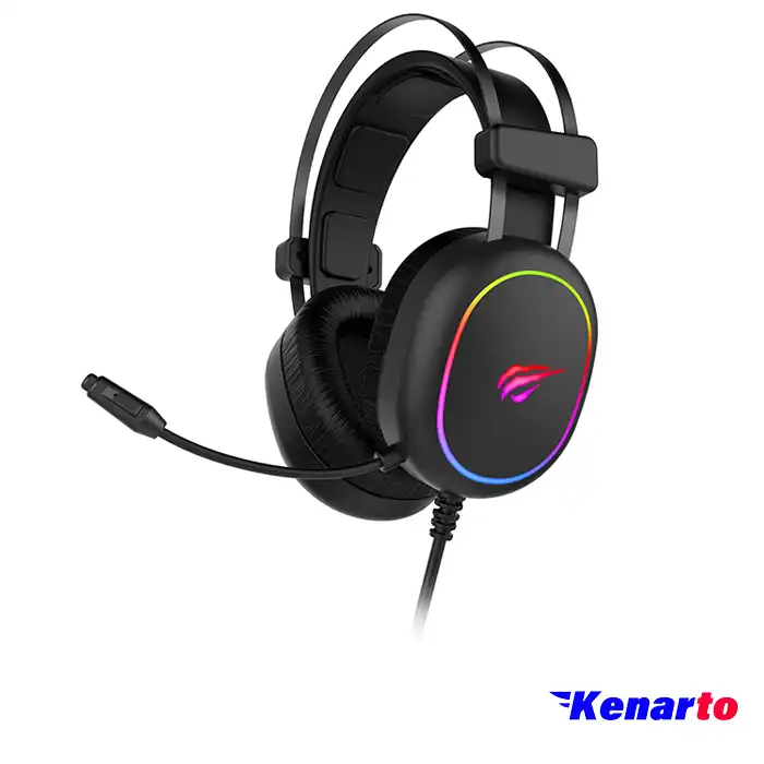 هدست مخصوص بازی هویت مدل H-2016D RGB