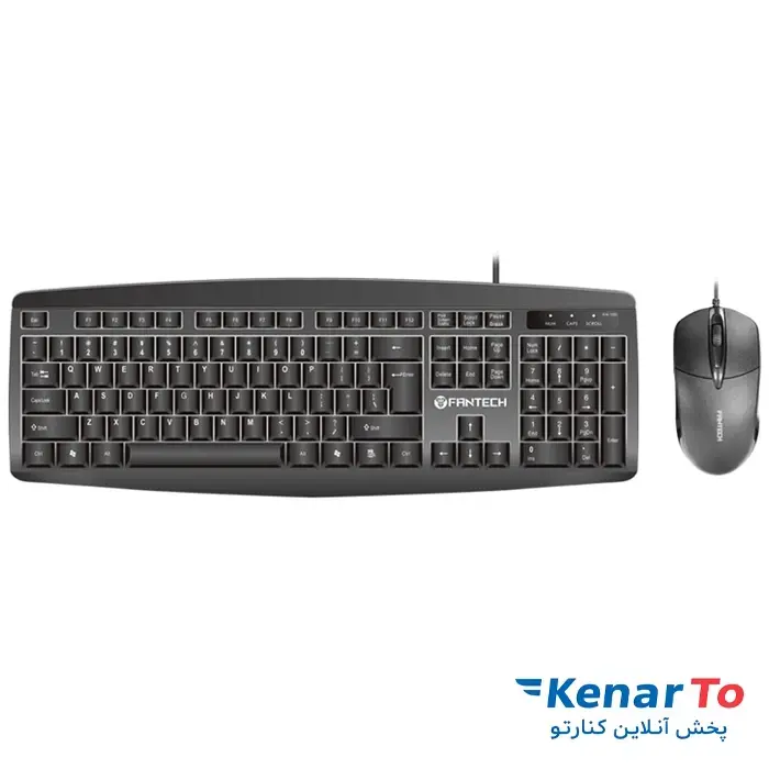 کیبورد و ماوس فنتک مدل KM-100