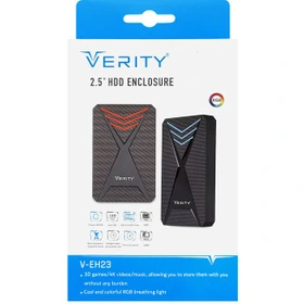 باکس هارد اکسترنال 2.5 اینچ وریتی مدل V-EH23 باکس هارد اکسترنال 2.5 اینچ وریتی مدل V-EH23