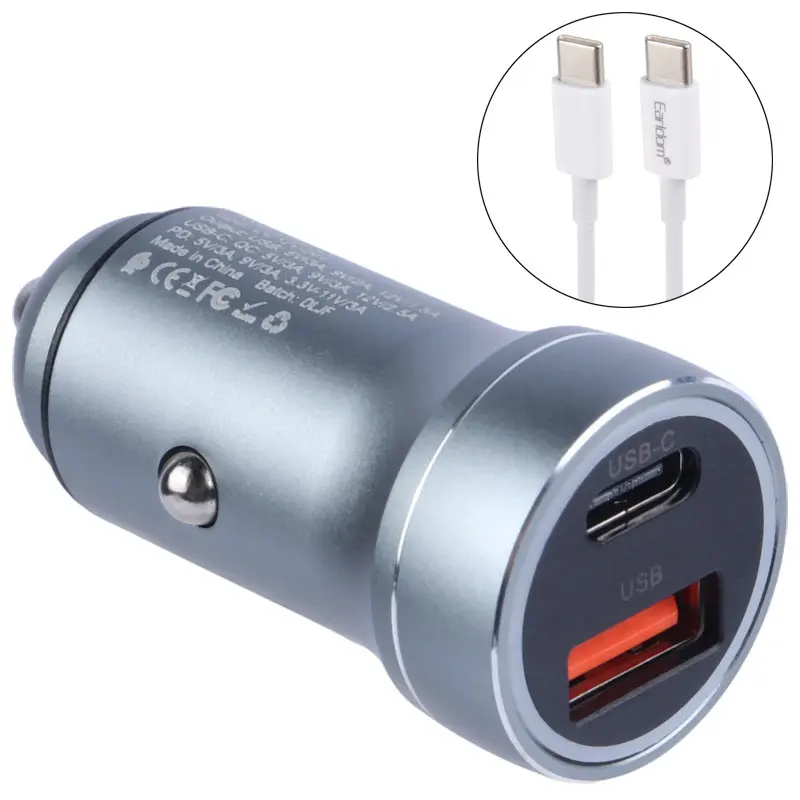 شارژر فندکی ارلدام مدل ES-CC29 QC3.0 PD 3A 30W