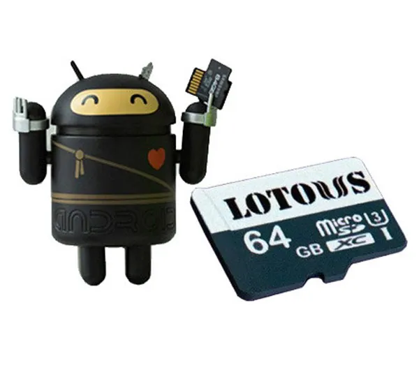 کارت حافظه MicroSDXC لوتوس استاندارد UHS-I U3 600X سرعت 90MBps ظرفیت 64 گیگابایت