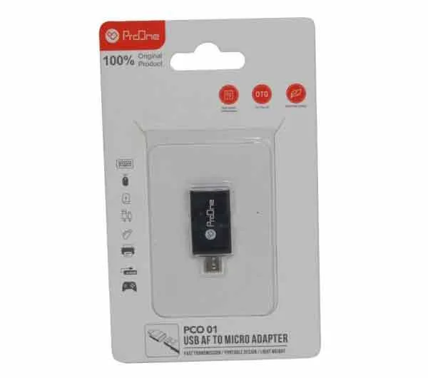 مبدل USB به microUSB پرووان مدل PCO-01