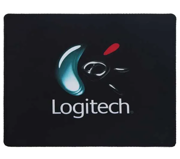ماوس پد اسفنجی مدل Logitech دور دوخت سایز 25*29