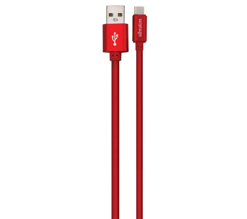 کابل تبدیل USB به Type-C سیبراتون مدل S221 C طول 1.2 متر