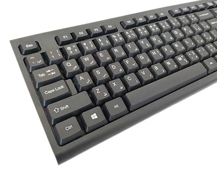 کیبورد پی نت مدل KB.600 با حروف فارسی