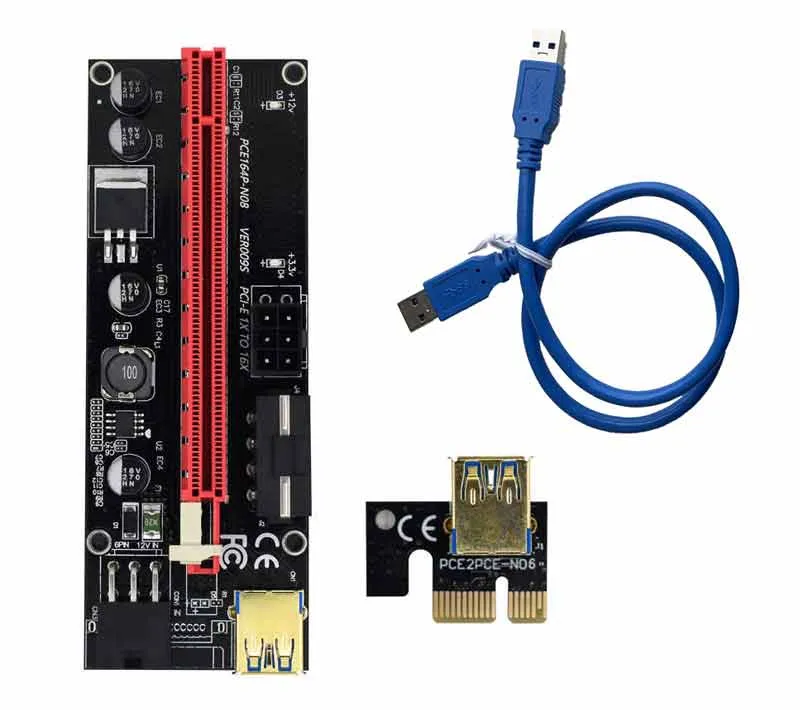 رایزر گرافیک تبدیل PCI EXPRESS X1 به X16 مدل 009s پلاس