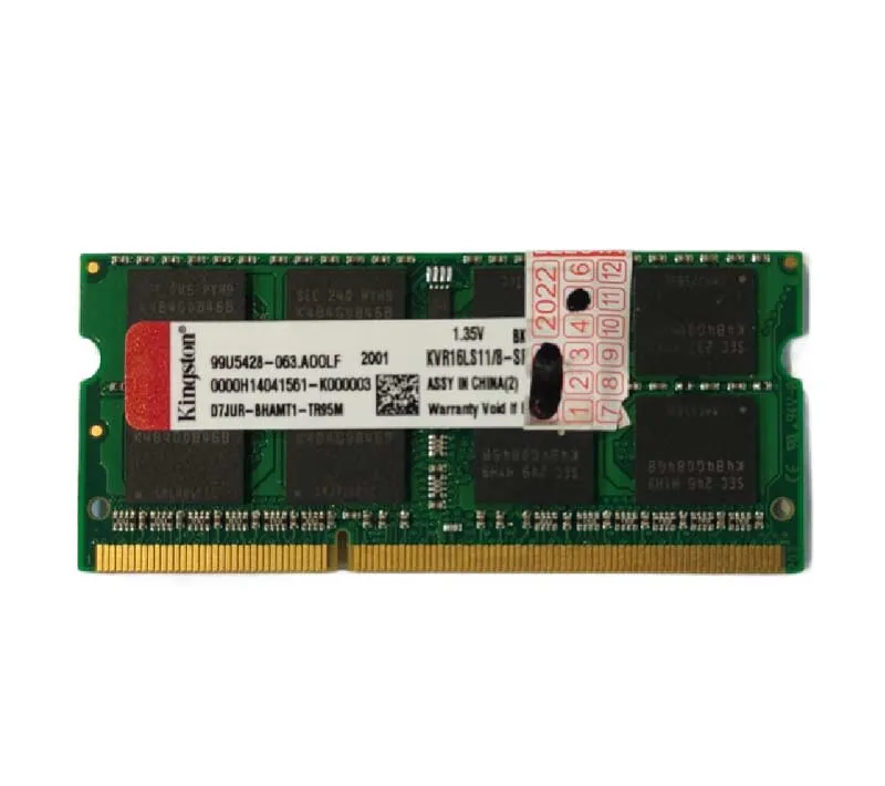 رم لپ تاپ کینگستون مدل 1600 DDR3L PC3L 12800S MHz ظرفیت 8 گیگابایت