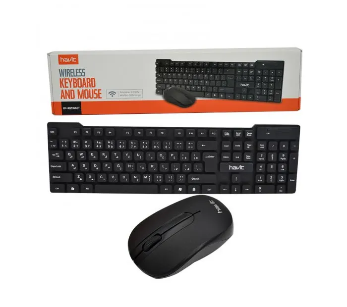 کیبورد بی سیم هویت مدل HV-KB5166GT
