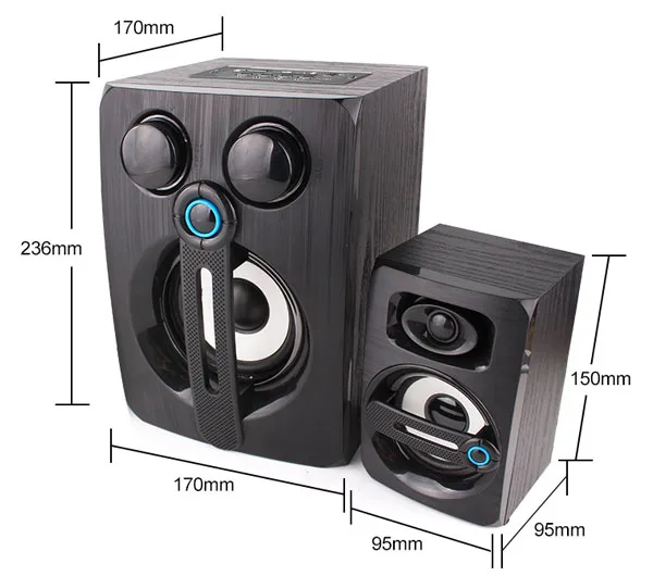 اسپیکر دسکتاپ کیسونلی مدل TM-9000A