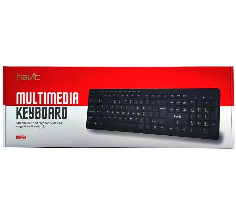 کیبورد هویت مدل HV-KB256