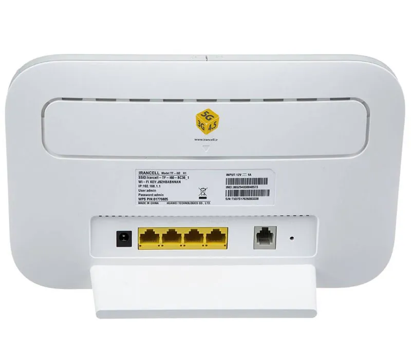 مودم 4G/4.5G/TD-LTE ایرانسل مدل TF-i60 H1