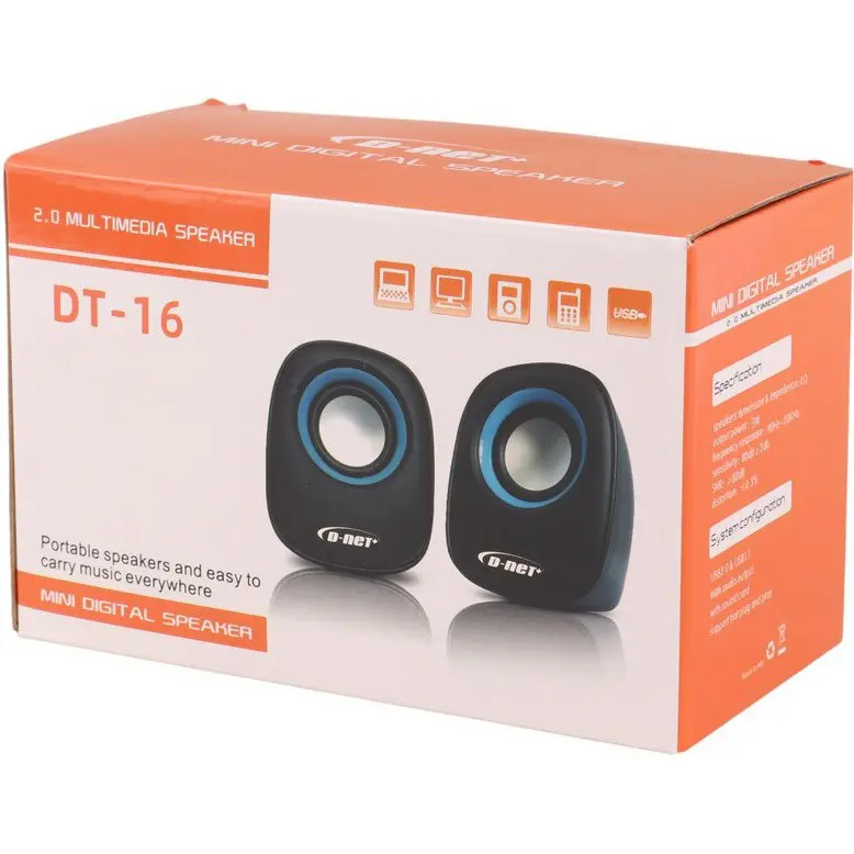 اسپیکر دکستاپ دی نت مدل DT-16