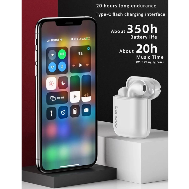 هندزفری بلوتوثی لنوو مدل  LivePods LP2