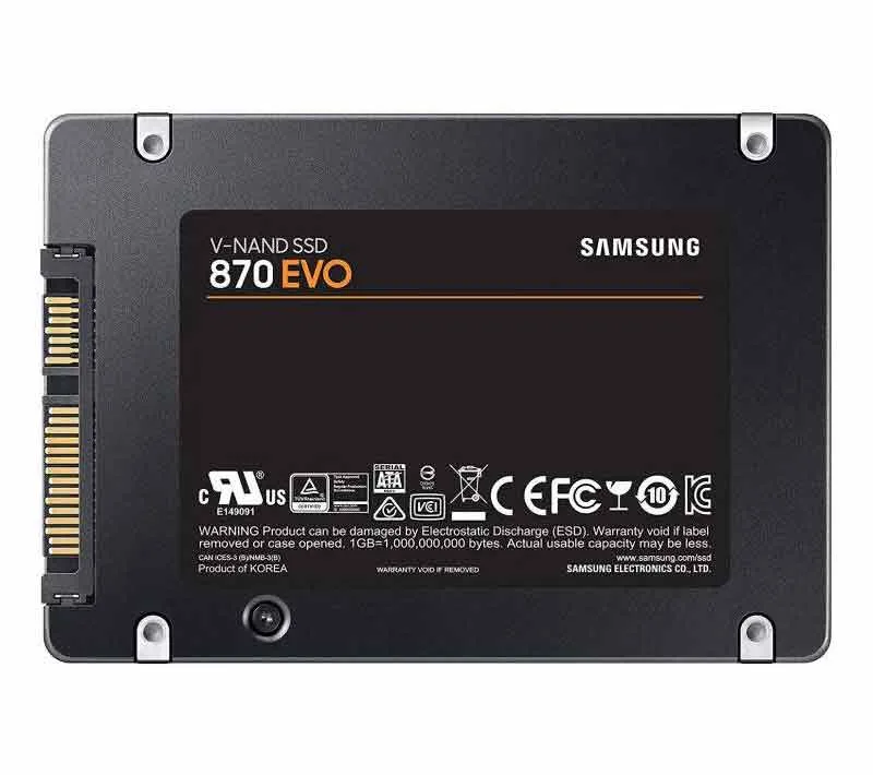 اس اس دی اینترنال سامسونگ مدل EVO 870 ظرفیت 250 گیگابایت