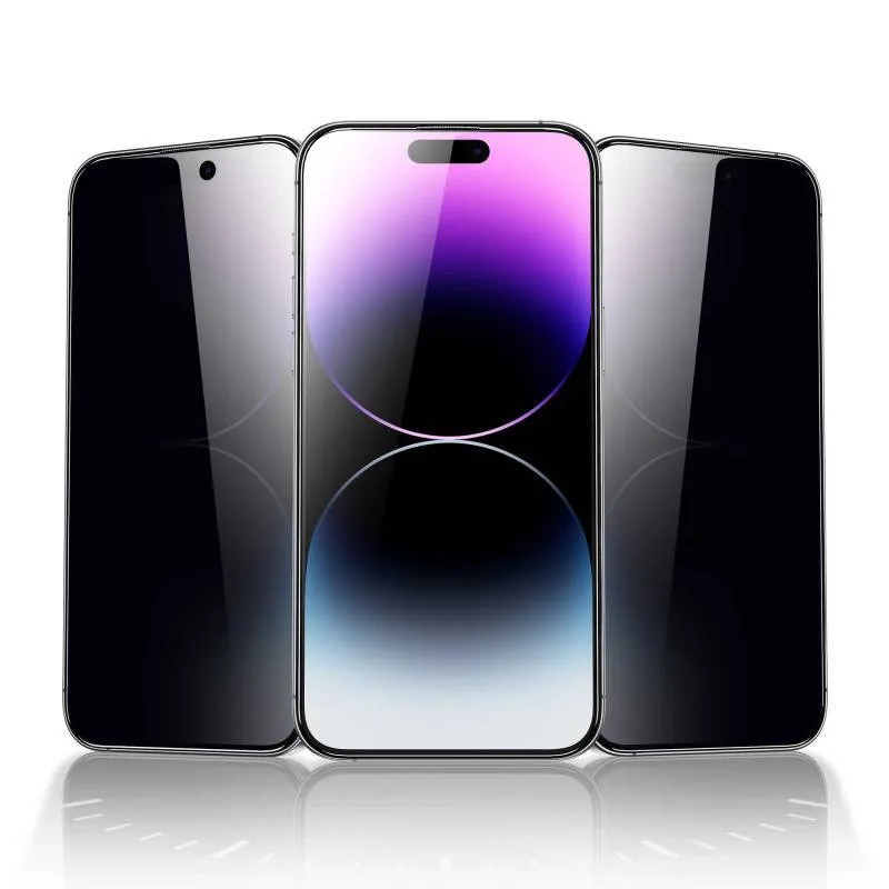 محافظ صفحه نمایش گرین لاین مدل 9H Steve Privacy مناسب برای iphone 14 Pro