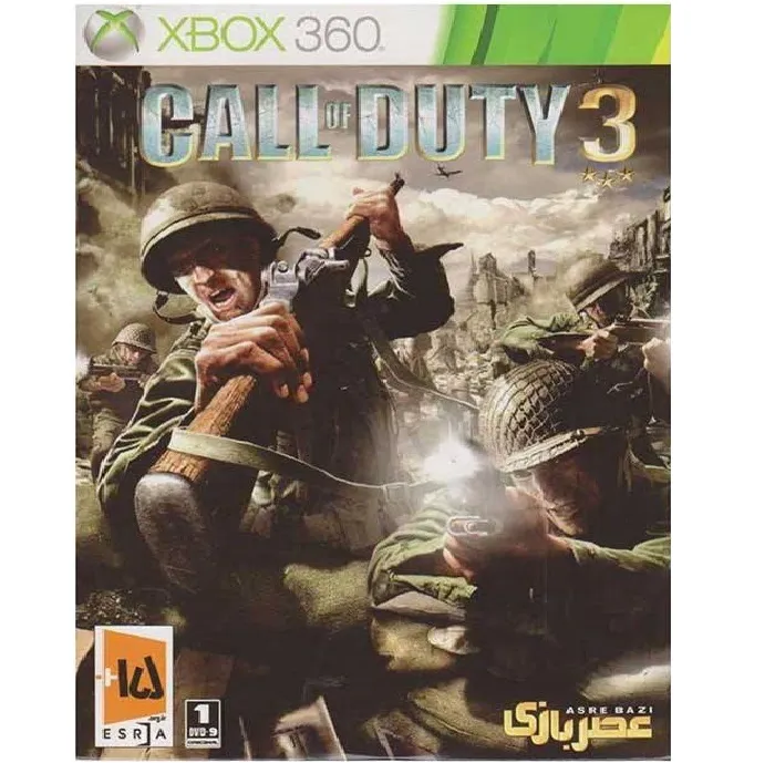 بازی Call of Duty 3 مخصوص Xbox 360 بازی Call of Duty 3 مخصوص Xbox 360