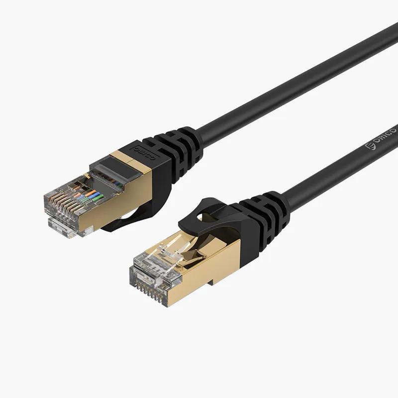 کابل شبکه CAT7 اوریکو مدل PUG-C7-20-BK طول 2 متر