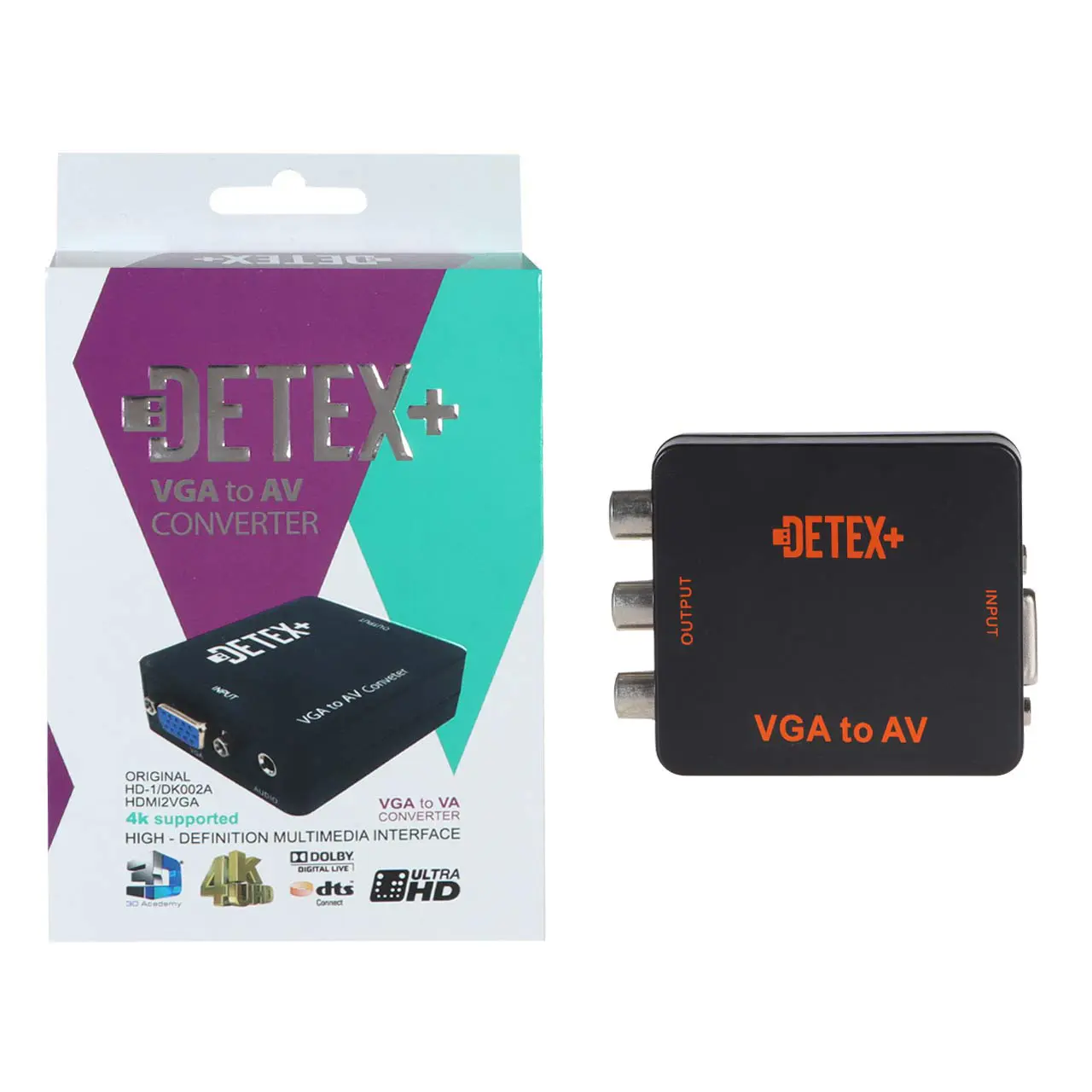 تبدیل VGA به AV دیتکس پلاس