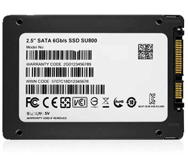 حافظه SSD ای دیتا مدل SU800 ظرفیت 128 گیگابایت