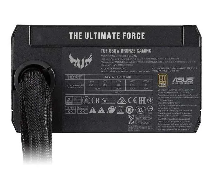 منبع تغذیه کامپیوتر ایسوس مدل TUF GAMING 650B