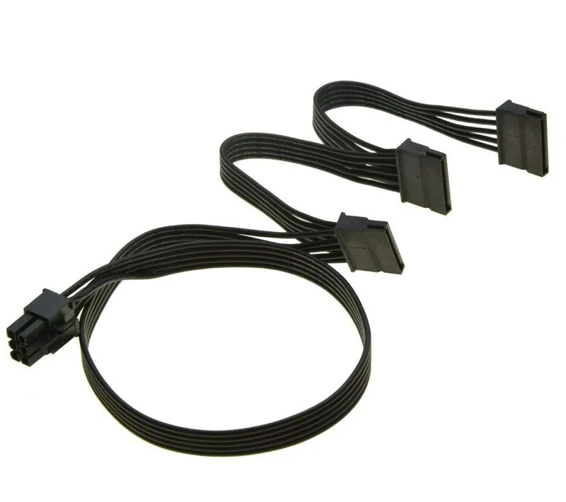 کابل ماژولار پاور به برق Sata سه پورت