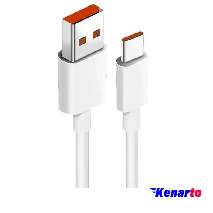 کابل تبدیل USB به Type-C شیائومی مدل 120W اورجینال سر کارتنی طول 1 متر
