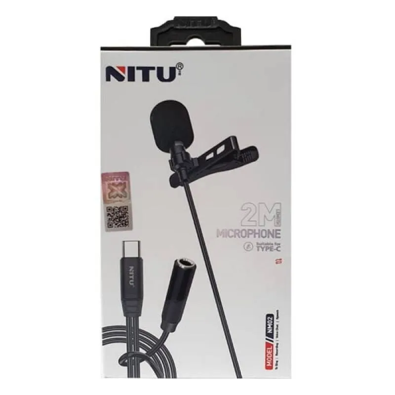 میکروفن یقه ای نیتو مدل NM02 میکروفن یقه ای نیتو مدل NM02
