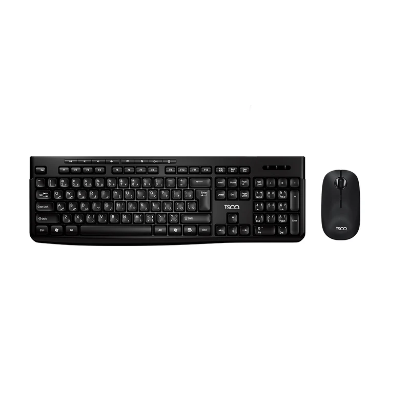 کیبورد و ماوس بی سیم تسکو مدل TKM 7027W